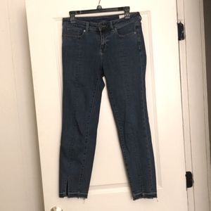 Vince Camuto split hem jeans